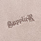 Tribal Cross Leather Patch Crew Knit