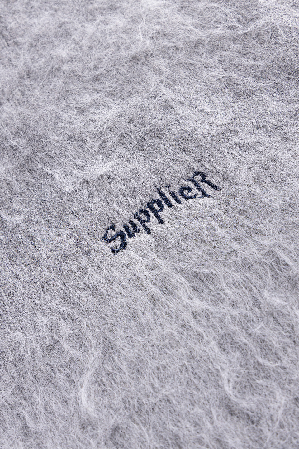 Tribal Cross Pierced Shaggy Knit