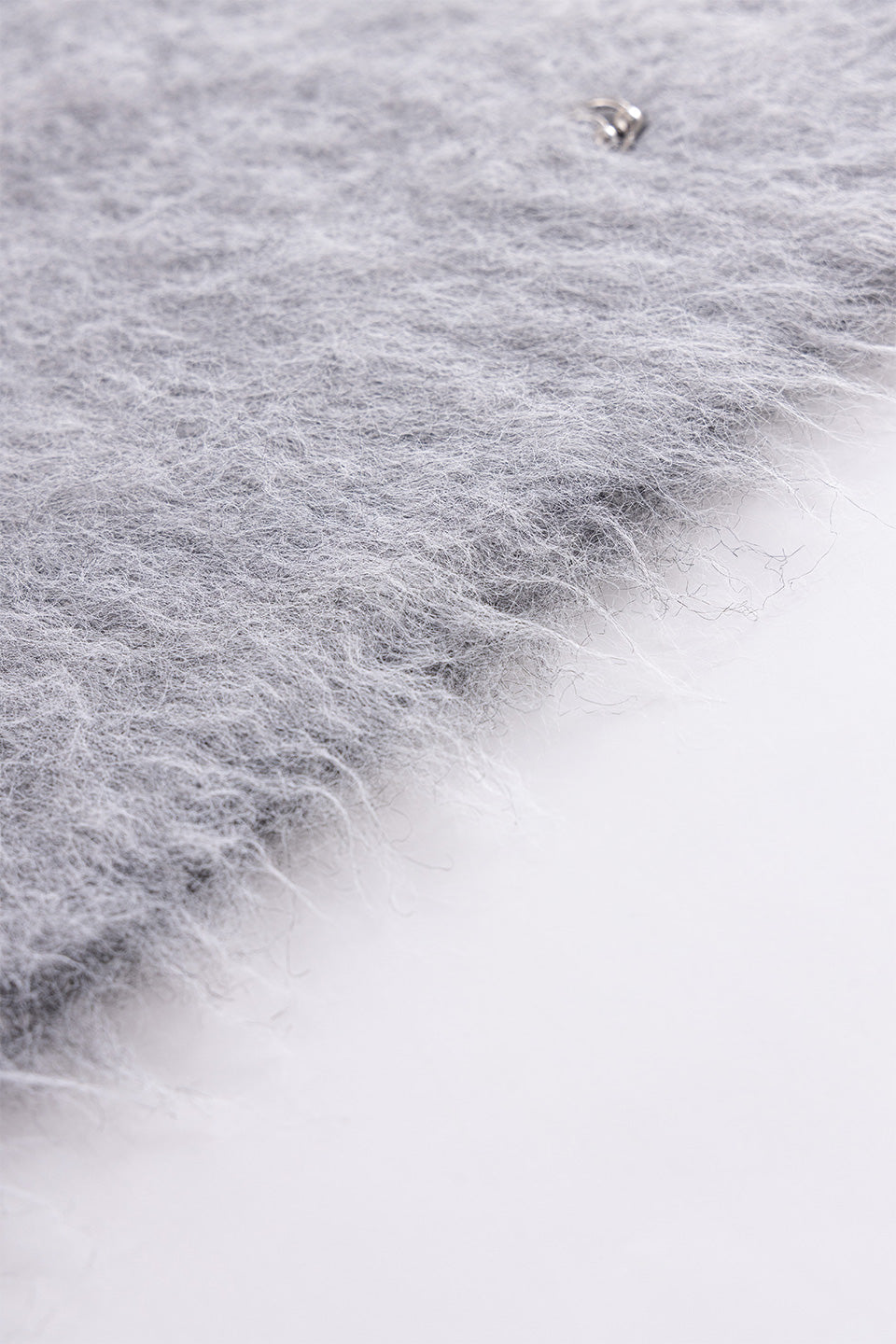 Tribal Cross Pierced Shaggy Knit