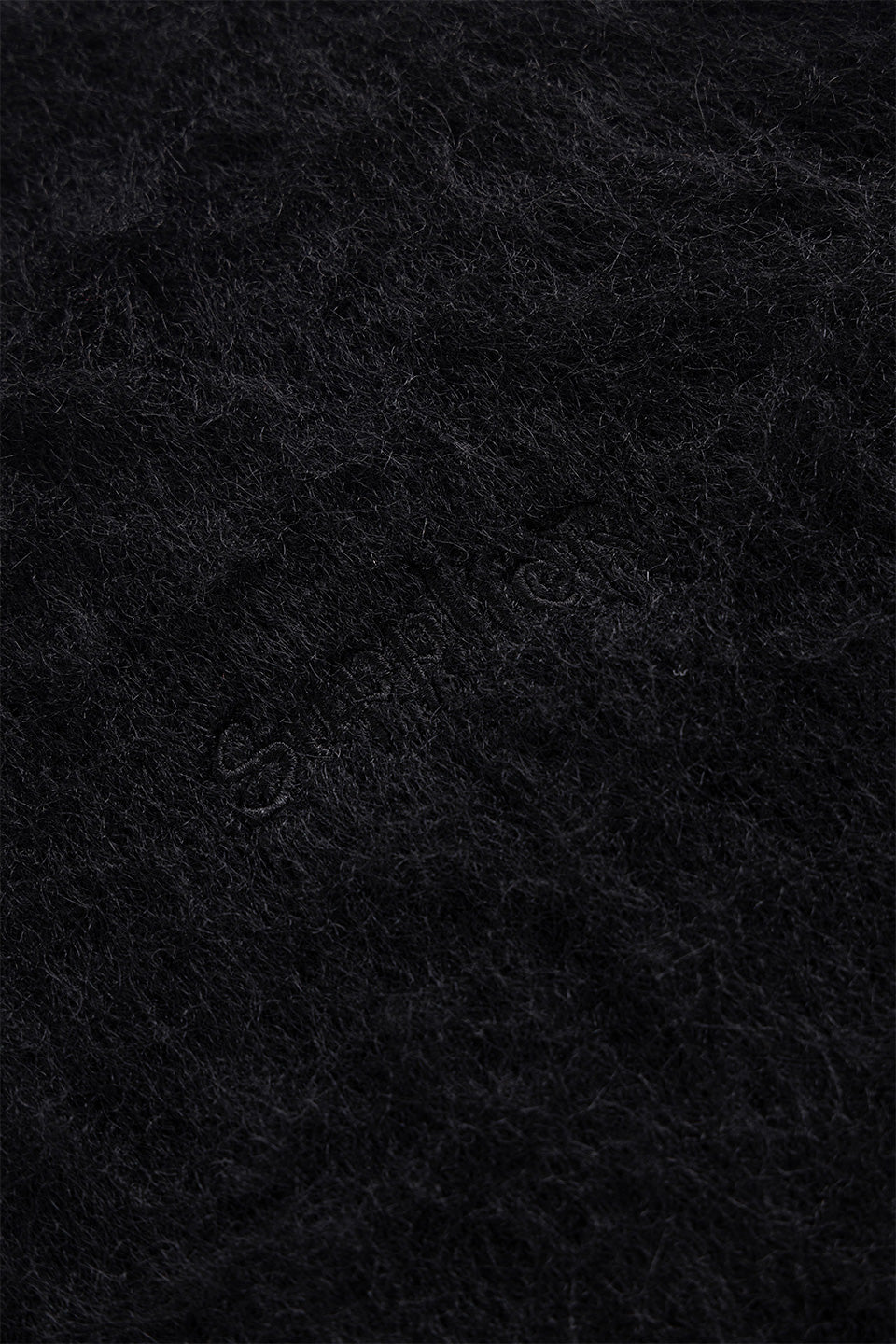 Tribal Cross Pierced Shaggy Knit