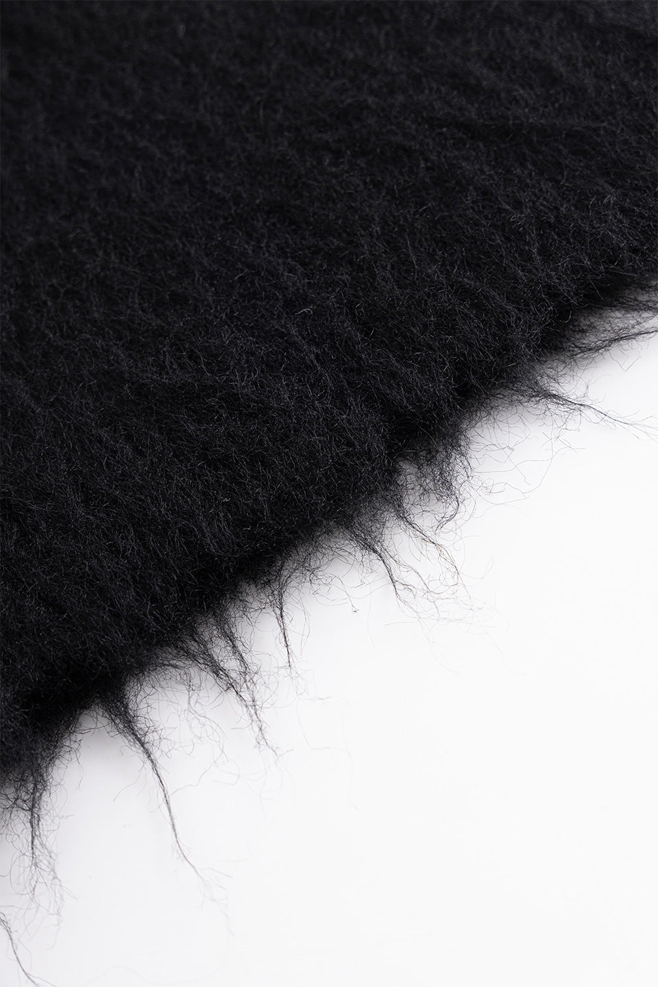 Tribal Cross Pierced Shaggy Knit