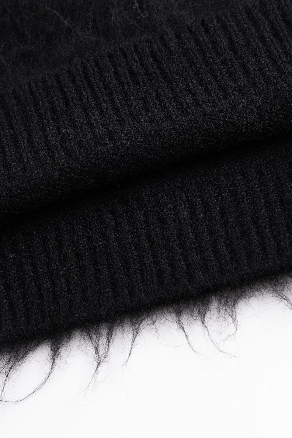 Tribal Cross Pierced Shaggy Knit｜SUPPLIER｜ニット