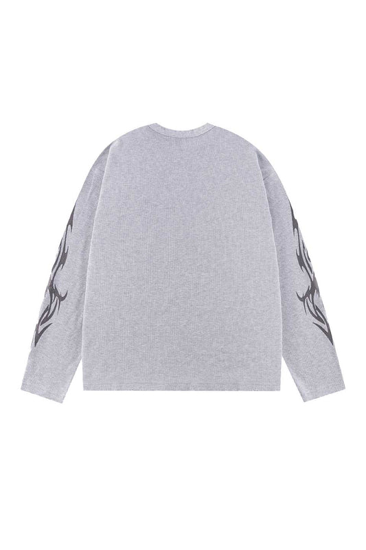 Tribal Fire Pattern Thermal Long Sleeve