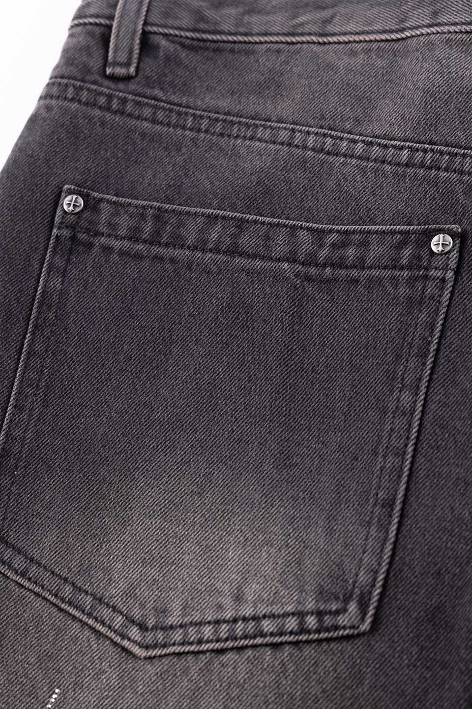 Tribal Rhinestone Denim Shorts