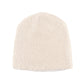 Triple Cross Shaggy Knit Beanie