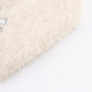 Triple Cross Shaggy Knit Beanie