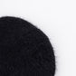 Triple Cross Shaggy Knit Beanie