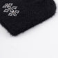 Triple Cross Shaggy Knit Beanie