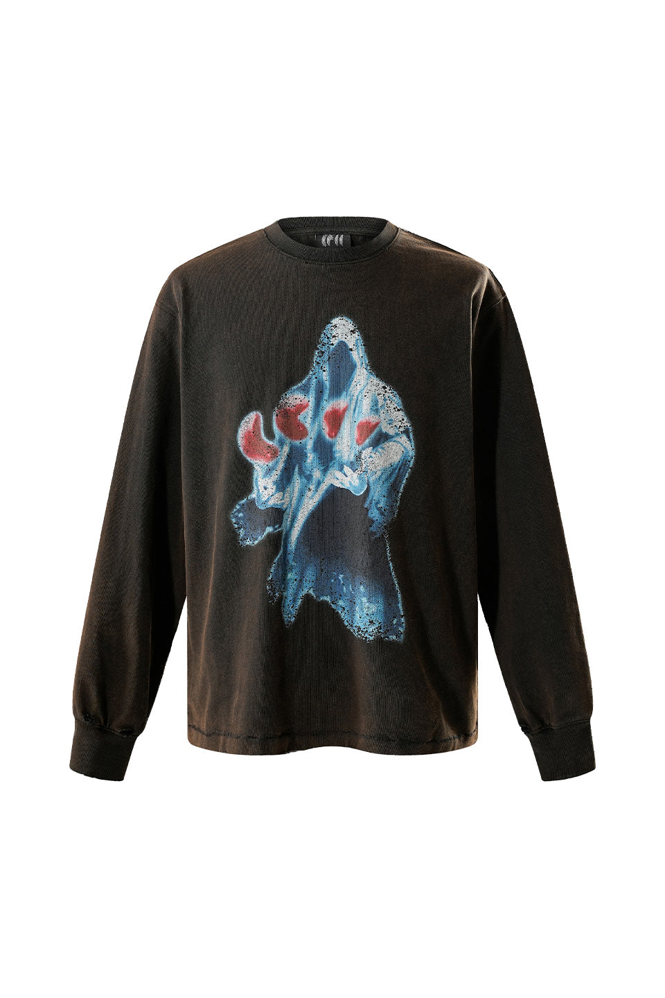 Two-Color Printed Long Sleeves (Washed + Damaged)