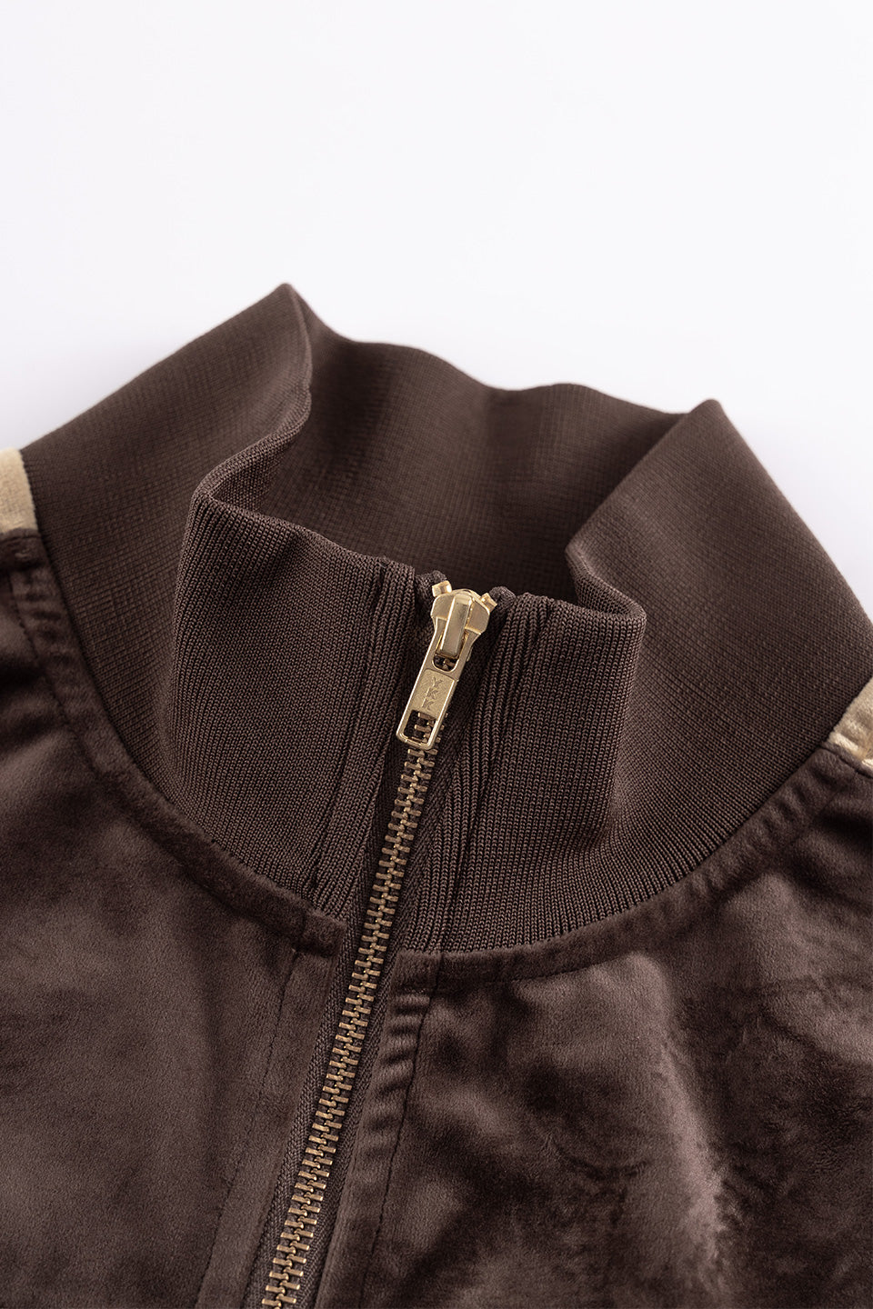 Velour Track Jacket