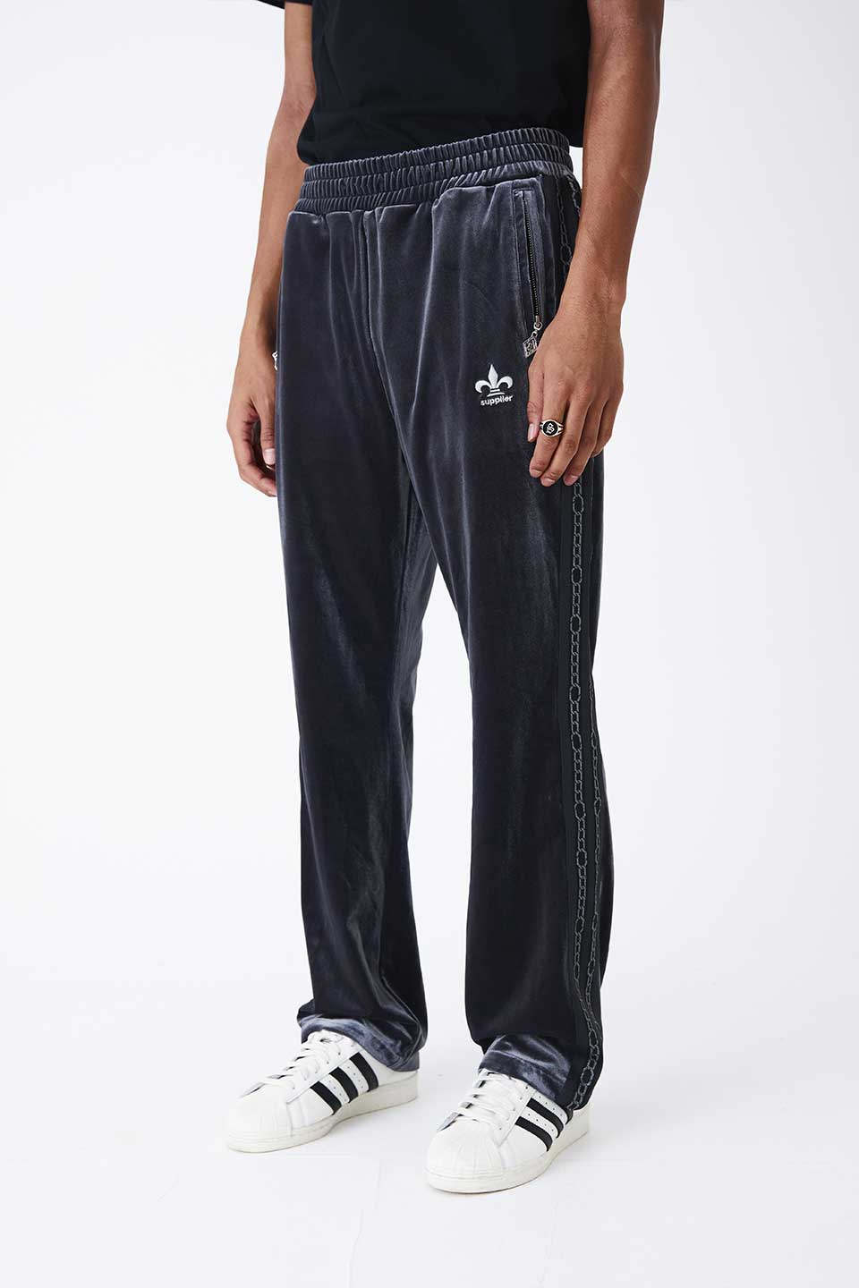 Velvet Track Pants