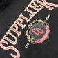 Vintage Wash Classic College Logo Hoodie