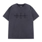 Vintage Wash Embroidery Cross Tee