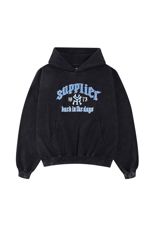 Vintage Wash Logo Hoodie