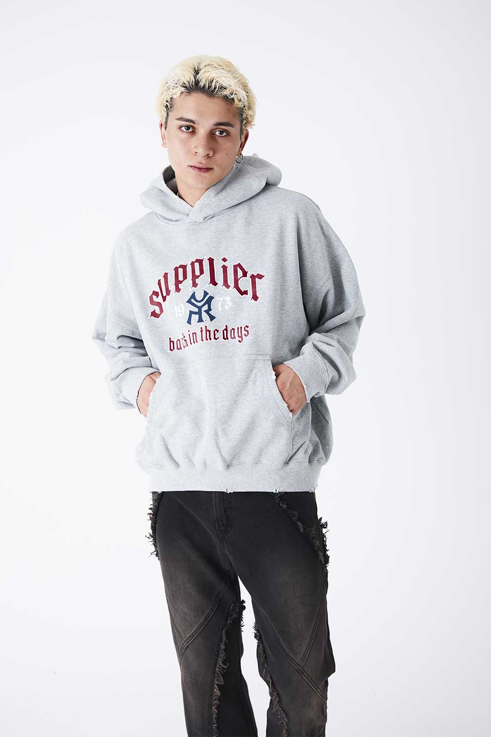 Vintage Wash Logo Hoodie