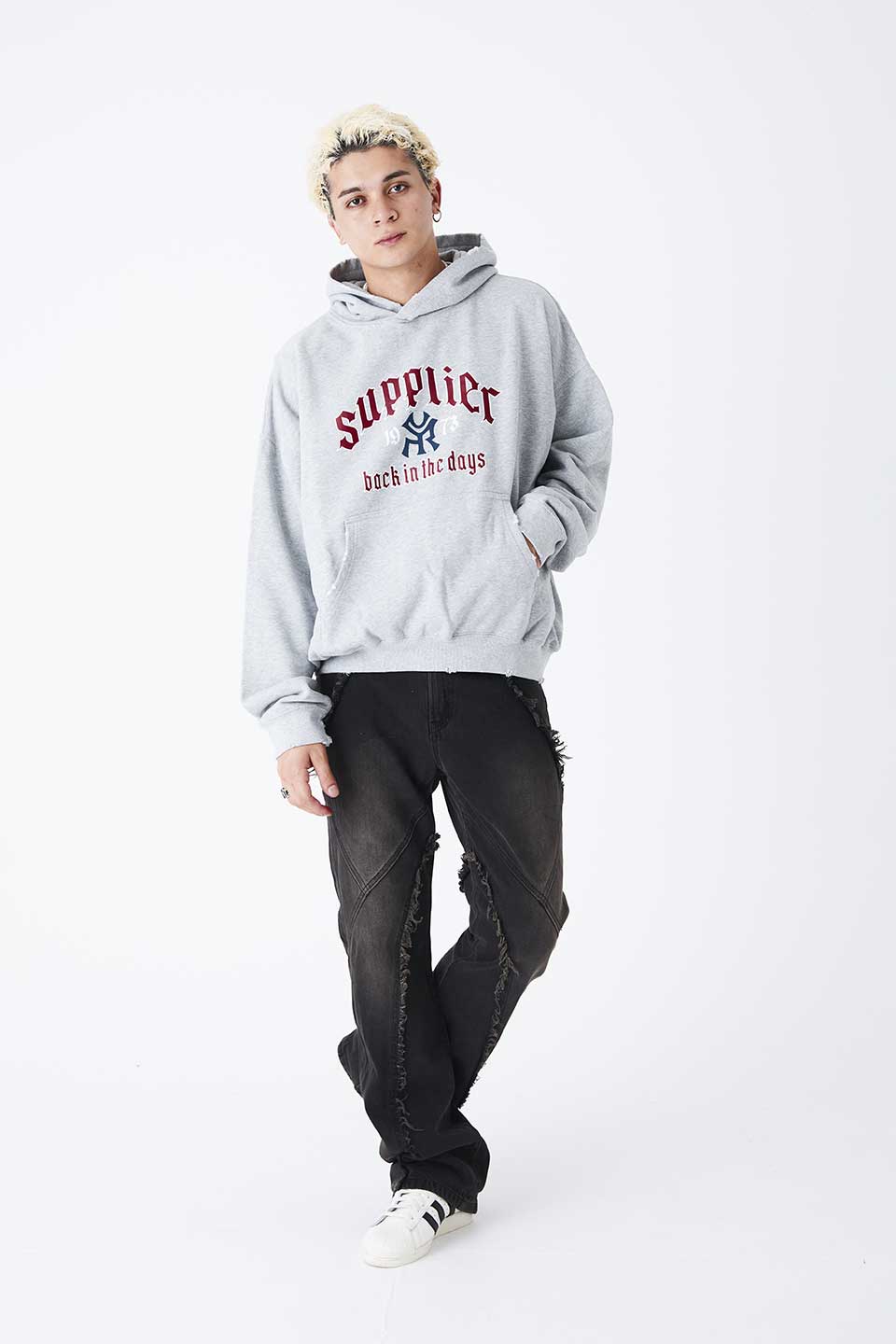 Vintage Wash Logo Hoodie