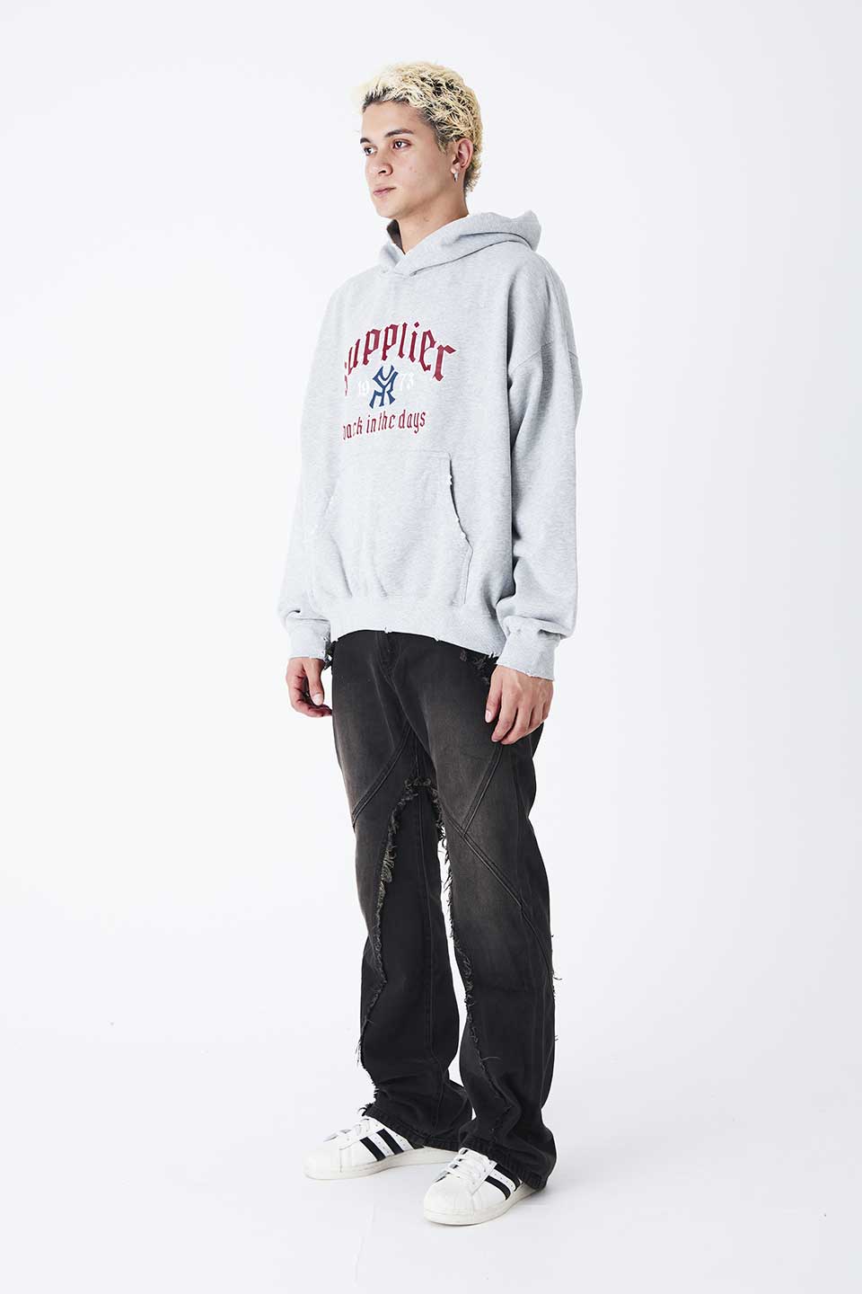 Vintage Wash Logo Hoodie