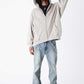 Vintage Wash Pierced Zip Hoodie