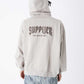 Vintage Wash Pierced Zip Hoodie