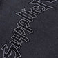Vintage Wash Rhinesonte Iron Logo Hoodie