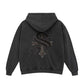 Vintage Wash Studs Cross Hoodie