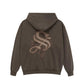 Vintage Wash Studs Cross Hoodie