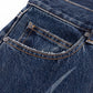 Vintage Wash Tribal Double Knee Baggy Jeans