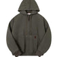 Vintage Washed Hooded Canvas Cotton Hoodie