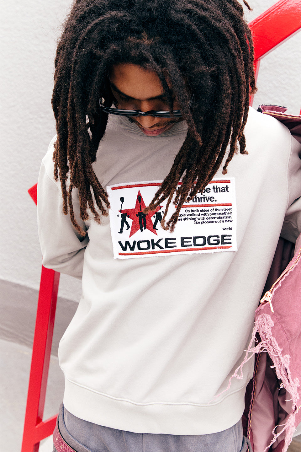 We Hope Washed Crew Neck Sweat｜WOKE EDGE｜スウェット