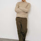 Washed Loose Straight Strap Overalls