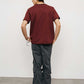 Washed Loose Straight Strap Overalls