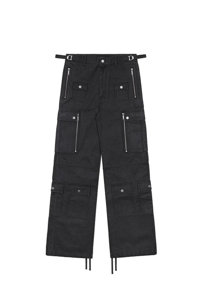 Waxed Cargo Pants
