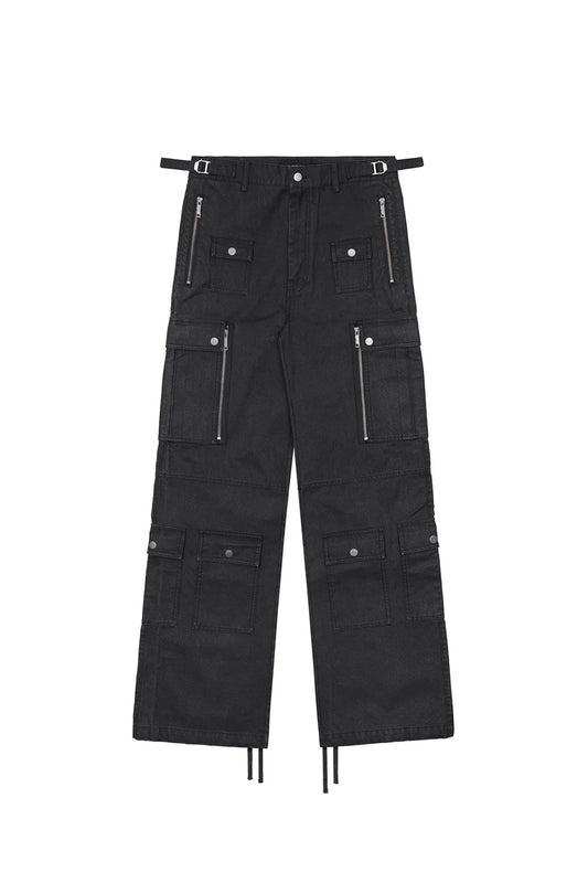 Waxed Cargo Pants