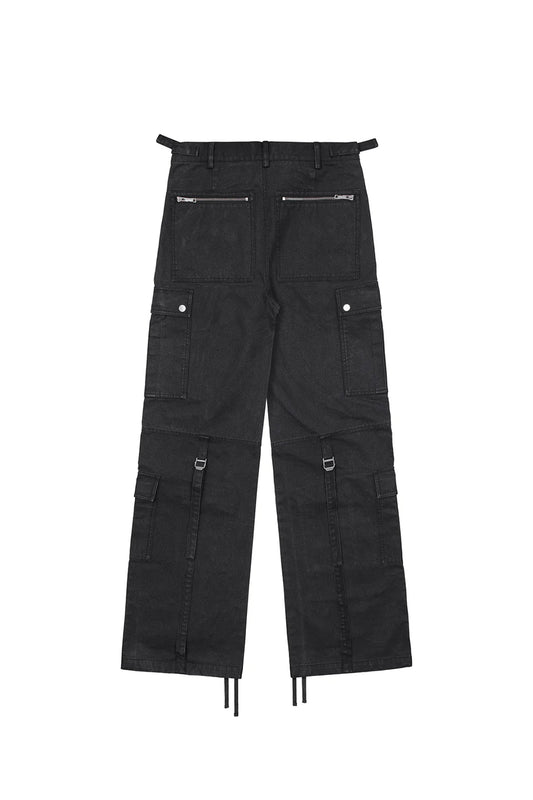 Waxed Cargo Pants