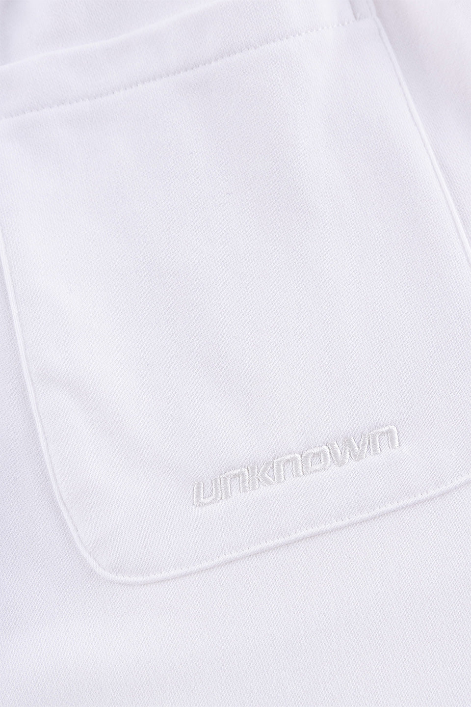 White Cross Rhinestone Jogger