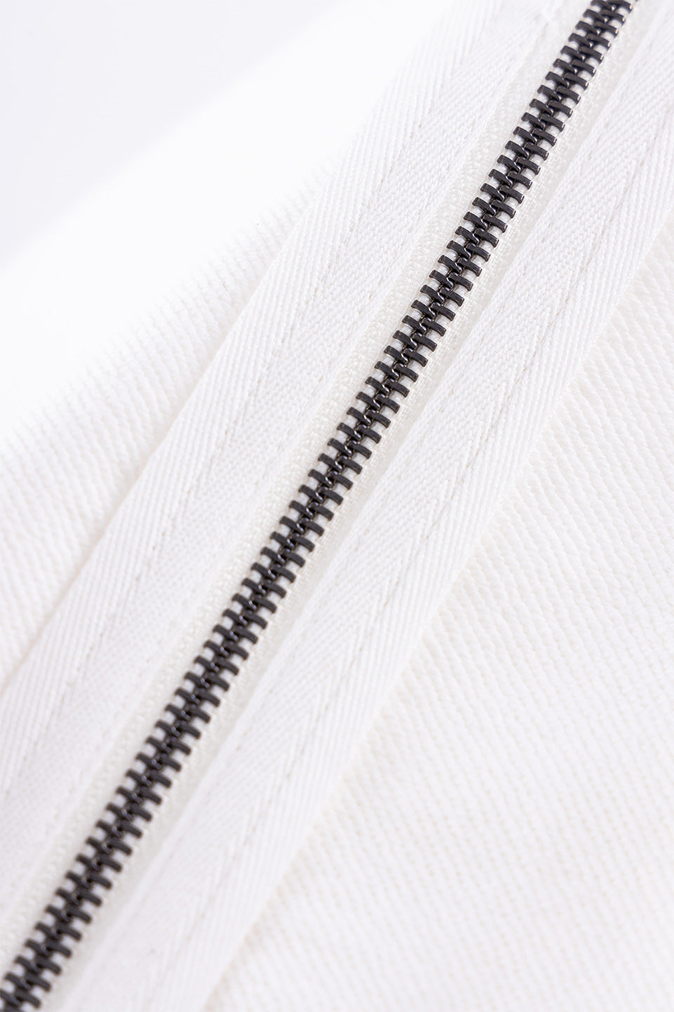 White X Blue Allover Cross Rhinestone Zip Hoodie