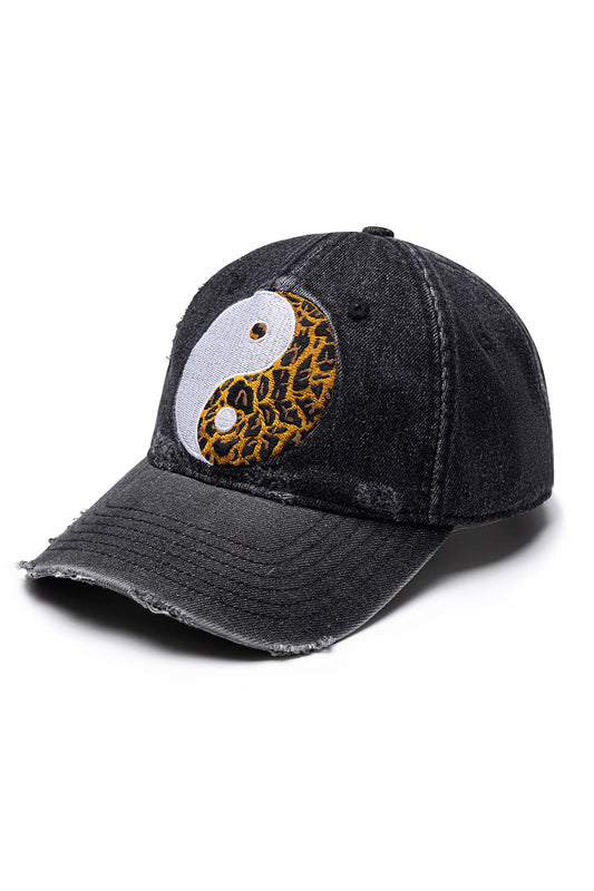 Yin Yan Denim Cap