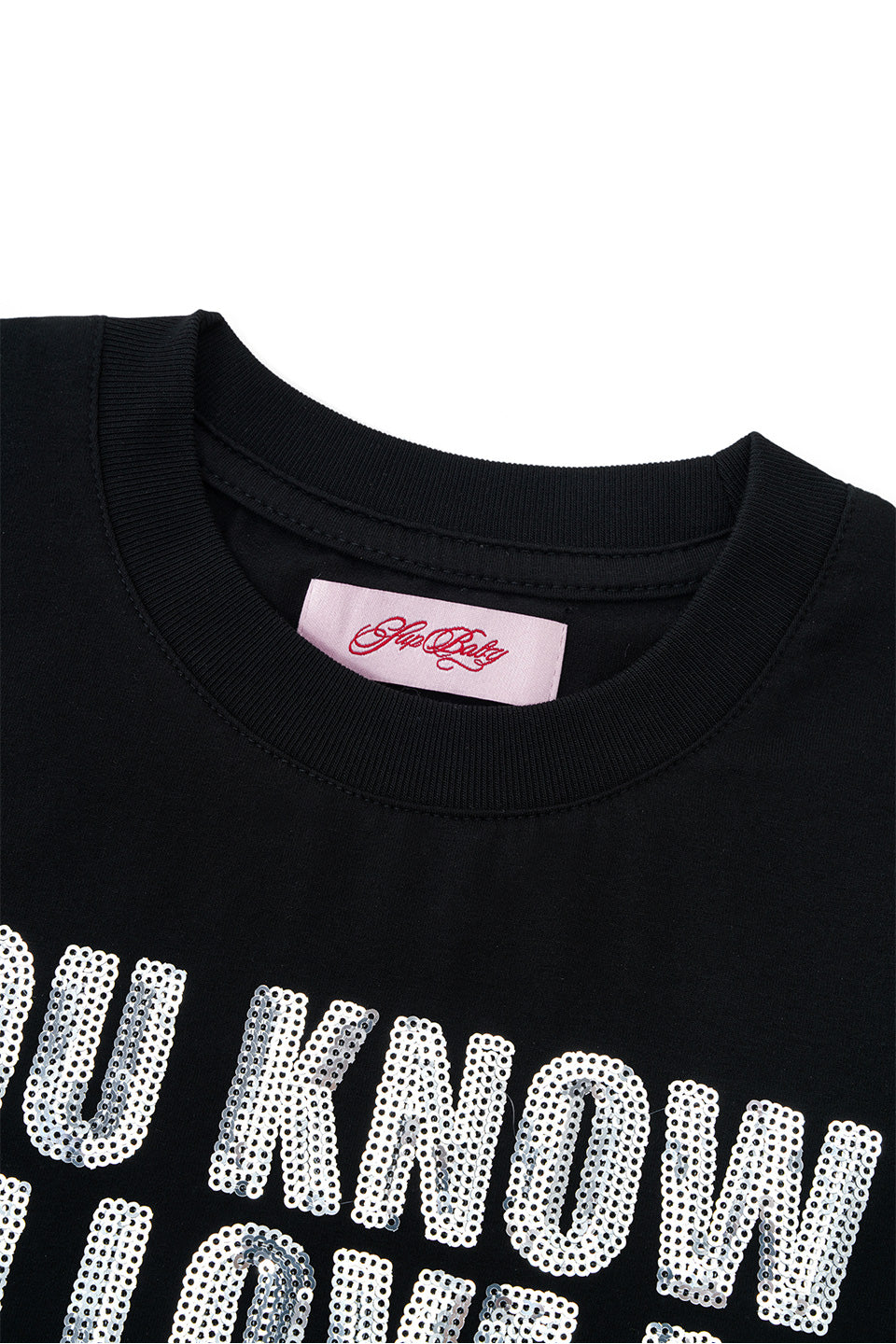 You Know You Love Me Cropped Tee Women's