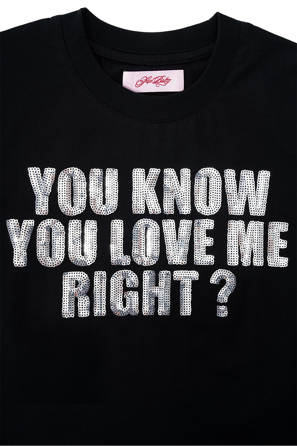 You Know You Love Me Cropped Tee Women's
