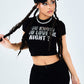 【先行予約販売】You Know You Love Me Cropped Tee Women's【6月下旬お届け】