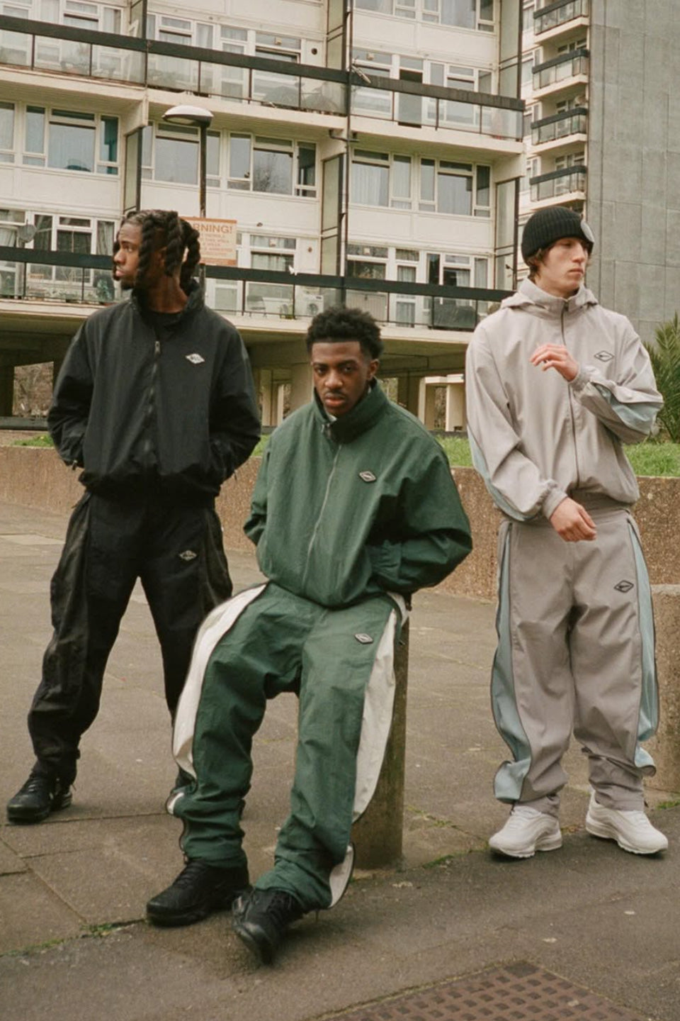 Zip Panel Track Pants