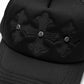 【予約商品】Triple Black Cross Leather Patch Mesh Cap【9月中旬お届け】