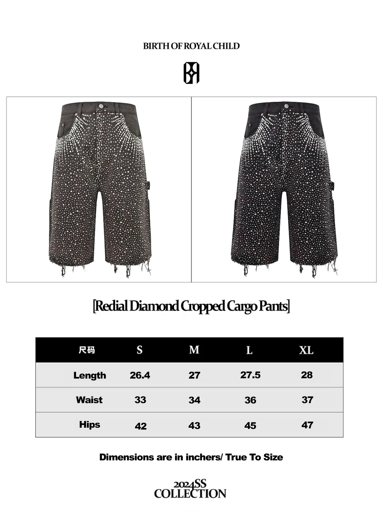 Redial 20K Diamond Jorts