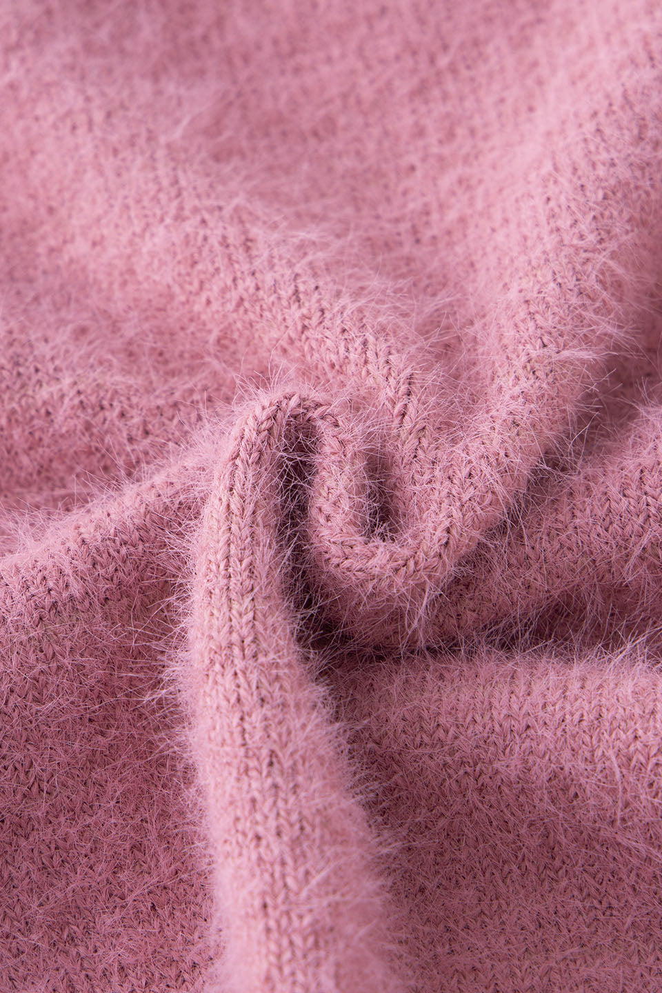 ANGEL Oversized Gradation Logo Knit Pink