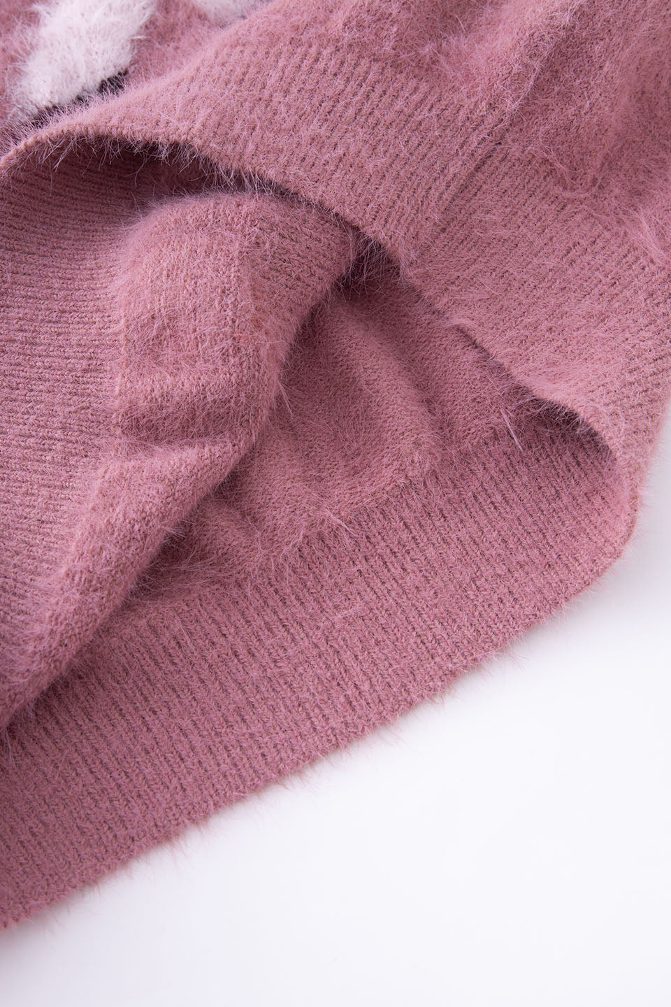 ANGEL Oversized Gradation Logo Knit Pink