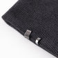 Pierced Beanie Black