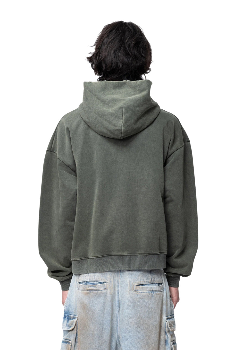 Saint Distressed Pattern Sweatshirt