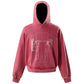 Saint Distressed Pattern Sweatshirt