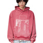 Saint Distressed Pattern Sweatshirt