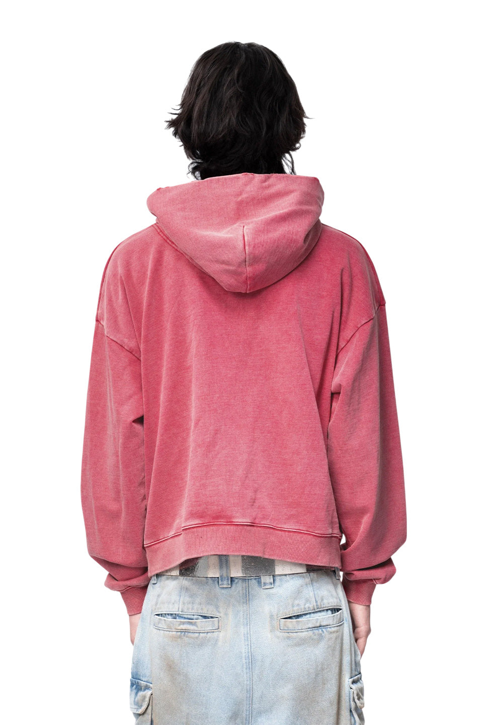 Saint Distressed Pattern Sweatshirt